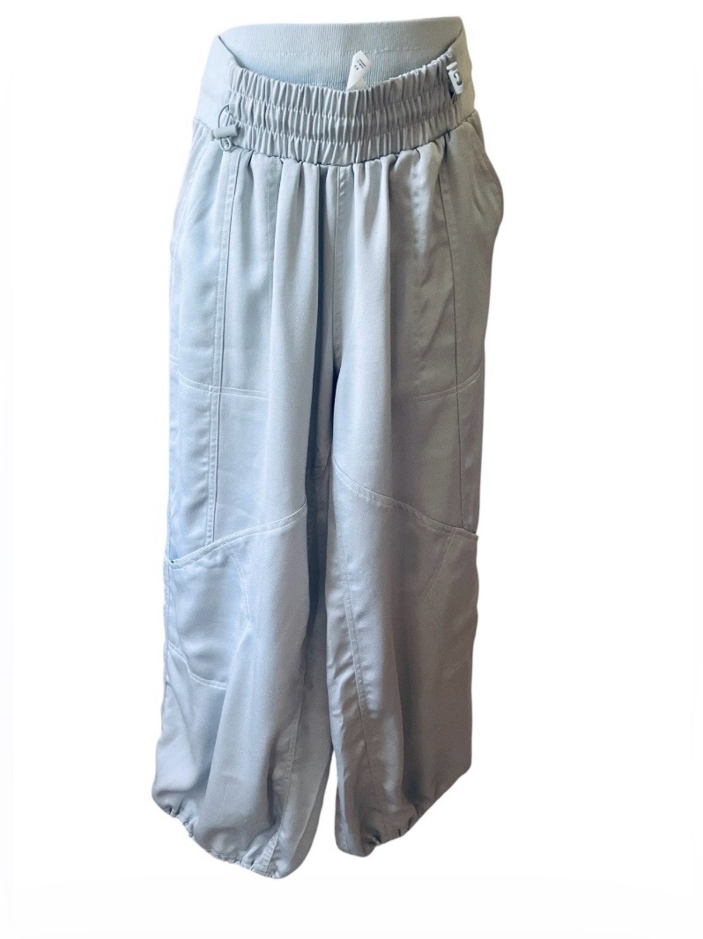 👖 Daily Practice by Anthropologie Base Jump Parachute Pants Metallic xs